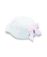 Bits & Bows Girls Birthday Girl Bow Baseball Hat