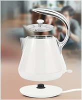 Elite Cuisine 1.25 Quart Cool-Touch Stainless Steel Electric Kettle