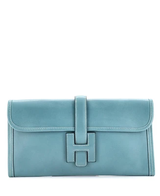 Pre-Owned HERMES 29 Jige Elan Clutch Swift