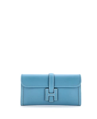 Pre-Owned HERMES 29 Jige Elan Clutch Swift