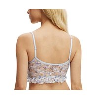 Cotton On Women's Stretch Lace Scoop Bralette