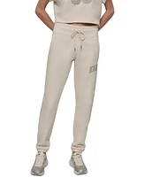 Dkny Sport Women's Rhinestone Logo Relaxed Joggers
