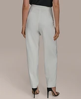 Donna Karan New York Women's Pleated Straight-Leg Pants
