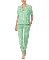 Sanctuary Women's Short-Sleeve Shirt & Pants Pj Set