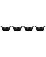 Le Creuset Enameled Cast Iron Mini Round Cocotte, Set of 4