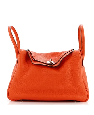 Pre-Owned Hermes 30 Lindy Bag Clemence