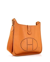 Pre-Owned Hermes Gm Evelyne Bag Gen I Ardennes