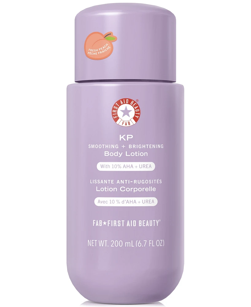 First Aid Beauty Kp Smoothing + Brightening Body Lotion With 10% Aha + Urea