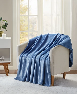 Premier Comfort Cozy Plush Printed Throw, 50" x 70", Exclusively at Macy's (A $30.00 Value)