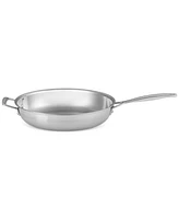 Le Creuset Classic Stainless Steel Round Frying Pan, 12"