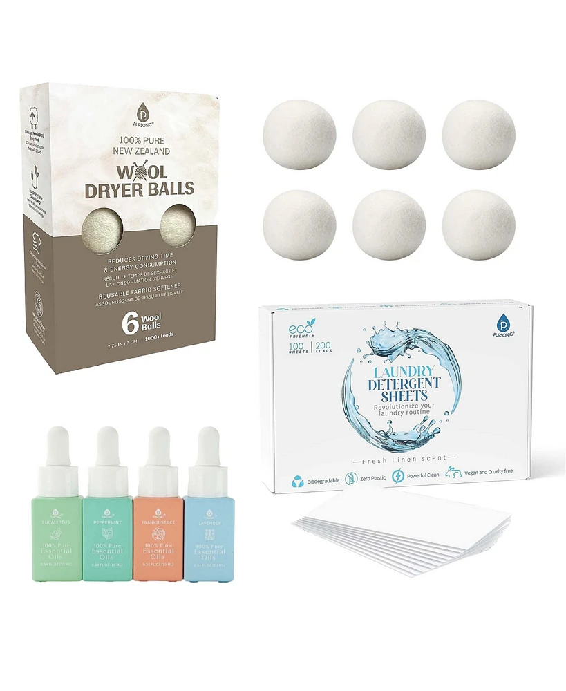 Eco-Friendly Laundry & Wellness Bundle