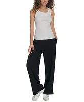 Starter Women's Cotton-Blend Ribbed Racerback Tank Top