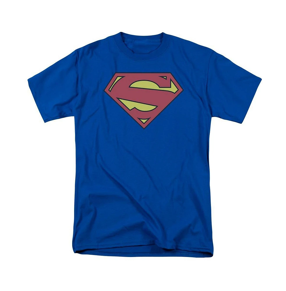 Superman Mens New 52 Shield Short Sleeve Adult Tee / T-Shirt