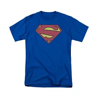 Superman Mens New 52 Shield Short Sleeve Adult Tee / T-Shirt