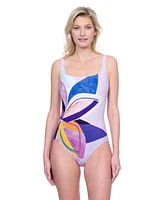 Paradiso Square Neck One-Piece Swimsuit