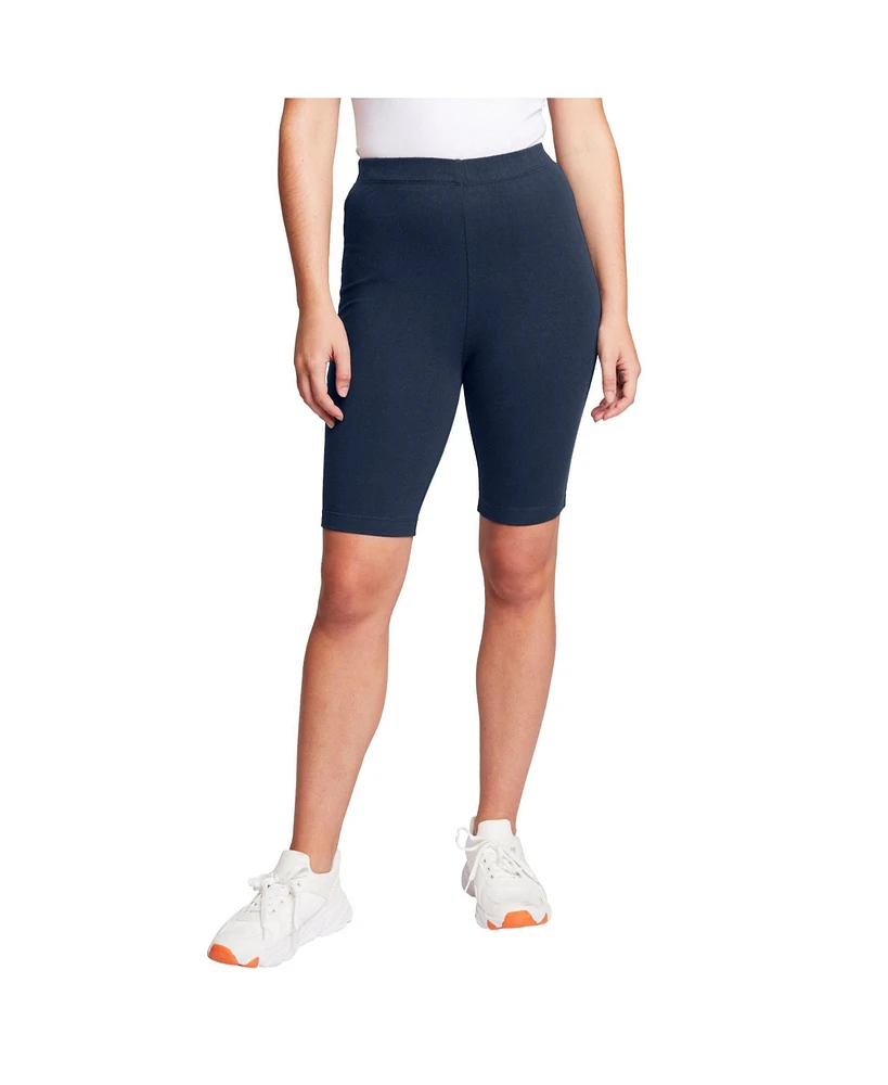 June + Vie Plus Size June + Vie Classic Bike Shorts