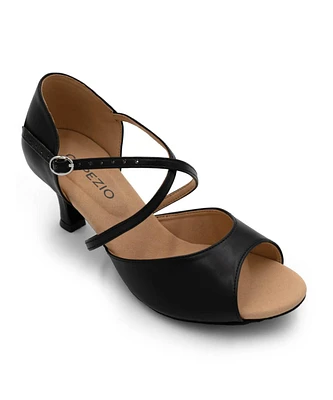 Capezio Women's Eva Wide Width Ballroom Shoe