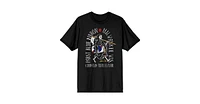 Pabst Blue Ribbon Grim Reaper Good Old-Time Flavor Men's Black T-shirt-3XL