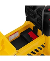 6V Electric Licensed Caterpillar Construction Vehicle with One-Button Start