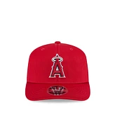 New Era Men's Red Los Angeles Angels 2025 Spring Training 9SEVENTY Stretch-Snap Hat