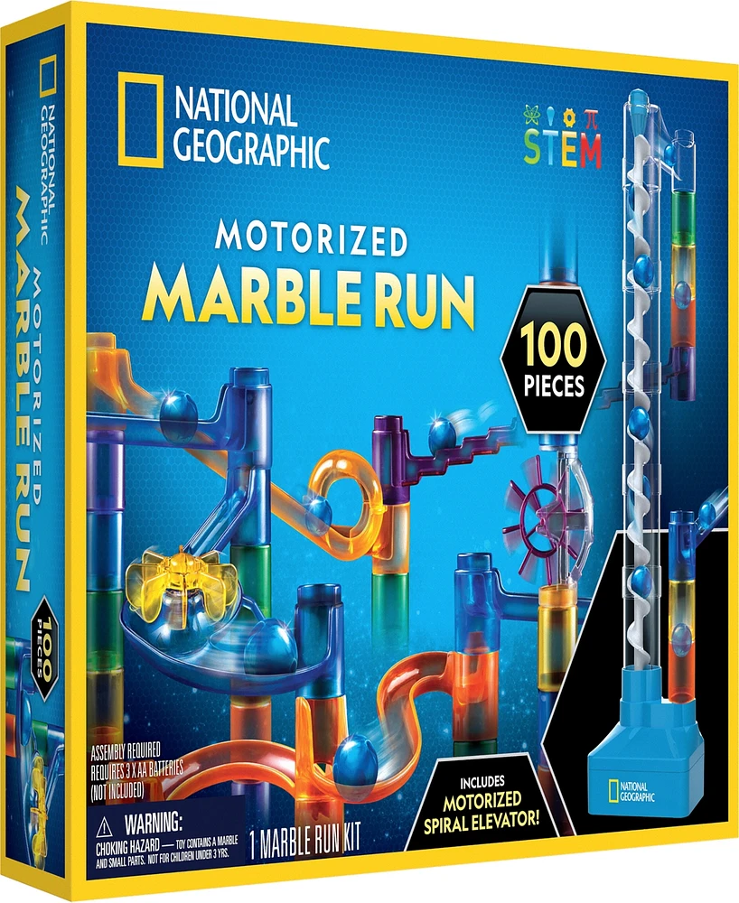 National Geographic Motorized Marble Run Kit