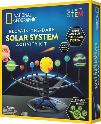 National Geographic Glow-in-the-Dark Solar System Activity Kit