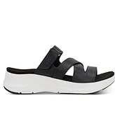 Rockport Women's Qwyn Slip-On Strappy Casual Wedge Sandals