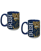 Indigo Falls Notre Dame Fighting Irish Two-Pack Dia De Los Muertos Mug Set