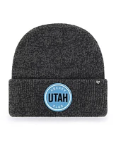 '47 Brand Men's Black Utah Hockey Club Brain Freeze Cuffed Knit Hat