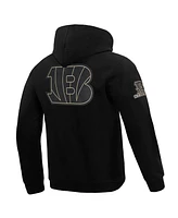 Pro Standard Men's Black Cincinnati Bengals Classic Chenille Pullover Hoodie