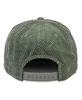 American Needle Men's Green Miller High Life Balsam Wide Whale Corduroy Adjustable Hat