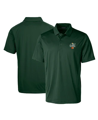 Cutter & Buck Men's Hunter Green Arnold Palmer Invitational Prospect Textured Stretch Polo