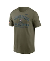 Nike Men's Olive Virginia Cavaliers 2024 Military Appreciation T-Shirt