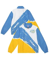 Mitchell & Ness Men's White Southern University Jaguars Paintbrush Full-Zip Windbreaker