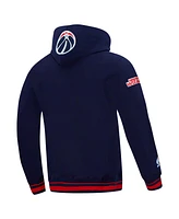 Pro Standard Men's Navy Washington Wizards Area Code Pullover Hoodie