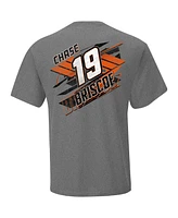 Joe Gibbs Racing Team Collection Men's Graphite Chase Briscoe Bass Pro Shops Name Number T-Shirt