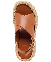 Dolce Vita Women's Skylar Platform Crossband Espadrille Wedge Sandals