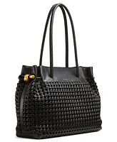 Donna Karan New York Cashmere Woven Tote Bag