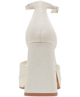 Dolce Vita Women's Pandro Wide Width Two-Piece Platform Dress Sandals