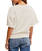 Free People Women's So Easy Cotton Sweatshirt