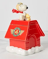 Lenox Chef Snoopy Figural Porcelain Cookie Jar