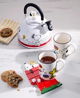 Lenox Chef Snoopy Mugs, Set of 4