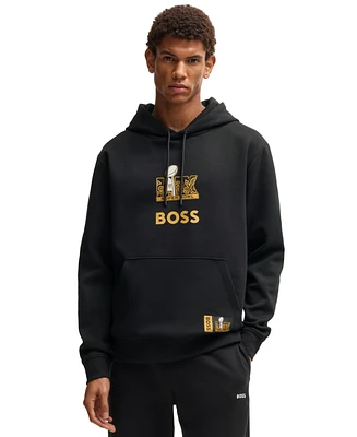 Hugo Boss x Nfl Men's Gold-Tone Artwork Hoodie