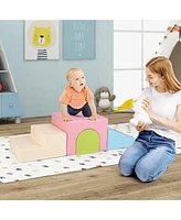 Climb and Crawl Block Play Set Soft and Safe Playground for Infants and Babies