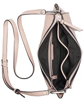 Calvin Klein Garnet Adjustable Top Zipper Crossbody