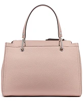 Calvin Klein Garnet Triple Compartment Top Zipper Satchel