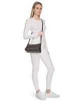 Calvin Klein Mandy Signature Top Zipper Crossbody