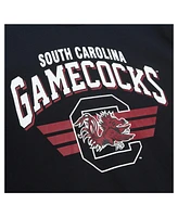 Mitchell & Ness Men's Black South Carolina Gamecocks Allover Crew 3.0 Pullover Sweatshirt
