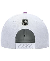 Fanatics Men's White Philadelphia Flyers Authentic Pro Hockey Fights Cancer Adjustable Hat