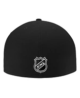 Fanatics Men's Black Detroit Red Wings Core Fitted Hat